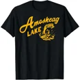 thumbnail image 1 of Amoskeag Lake Essential T-Shirt, Fishing Shirt T-Shirt, 1 of 6