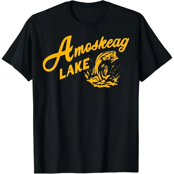 Amoskeag Lake Essential T-Shirt, Fishing Shirt T-Shirt