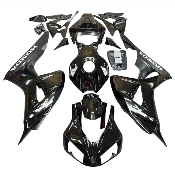 Amotopart Injection Mold Fairing Fit for Honda CBR1000RR 2006-2007 New Painted Kit ABS Plastic Motorcycle Bodywork Aftermarket