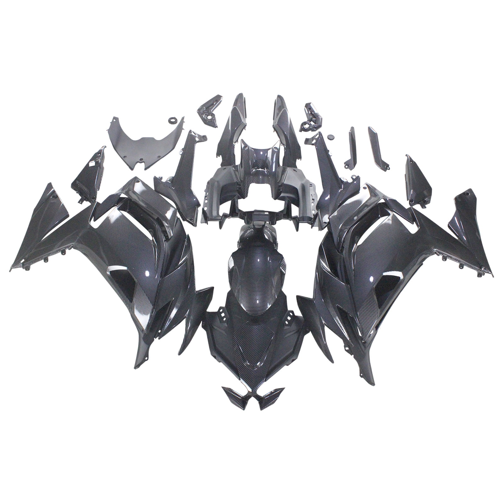 Amotopart Injection Mold Fairing Fit for Kawasaki ER-6F Ninja650 2020 ...