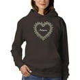 thumbnail image 1 of Amour Daisy Heart Hoodie Women -Image by Shutterstock, Female Medium, 1 of 4