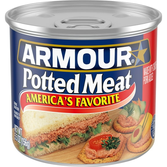 Amour Star Potted Meat, Canned Meat, 5.5 OZ