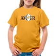 thumbnail image 1 of Amour Yellow Daisy T-Shirt Juniors -Image by Shutterstock,  Small, 1 of 4