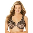 thumbnail image 1 of Amoureuse Women's Plus Size Embroidered Front-Close Underwire Bra, 1 of 5