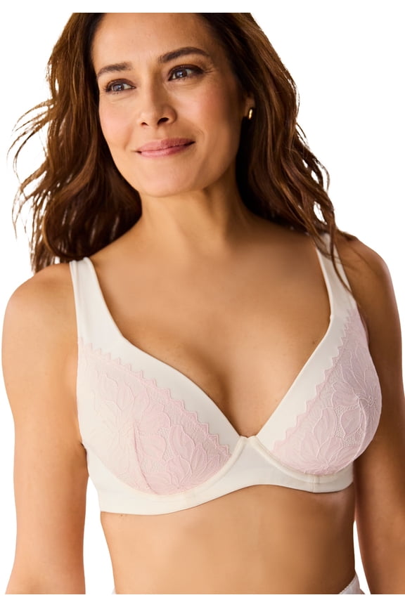 Women's Plus Size Lace T-Shirt Bra