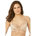 thumbnail image 1 of Amoureuse Women's Plus Size Lace-Trim Underwire Bra, 1 of 4