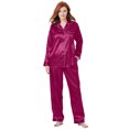 thumbnail image 1 of Amoureuse Plus Size The Luxe Satin Pajama Set, 1 of 6