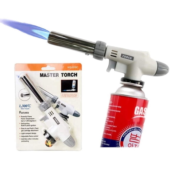 Amowa Professional Butane Adjustable Flame Blow Torch