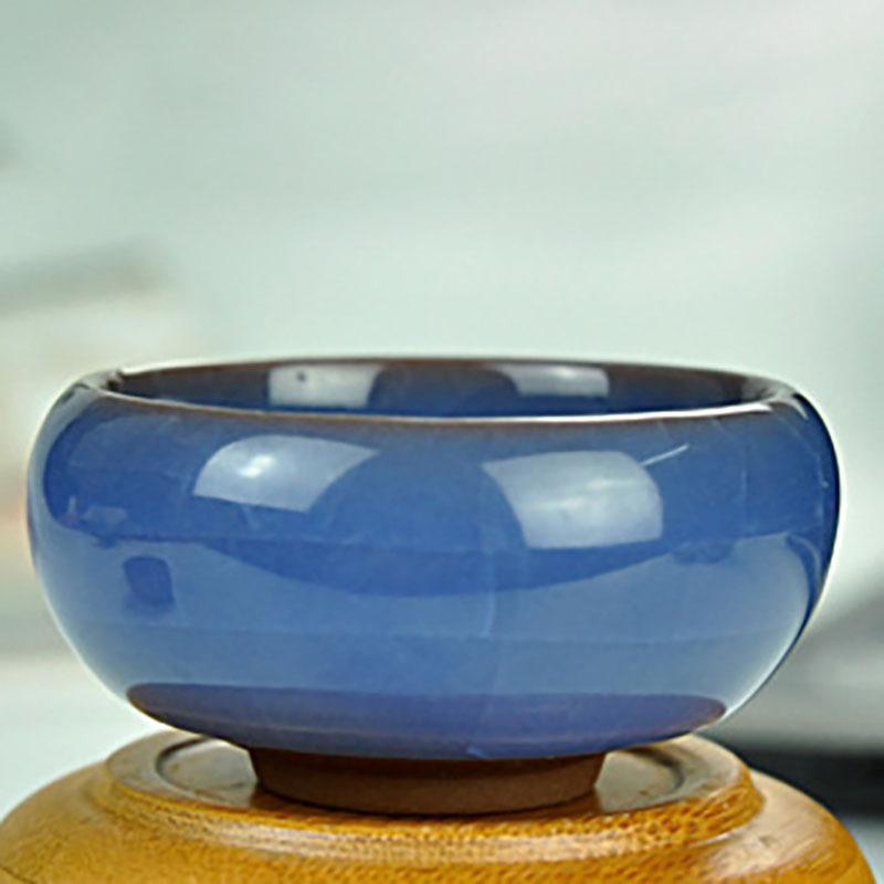 Amoy Porcelain Eight Ice Cracked Kung Fu Tea Set Gift Set Household