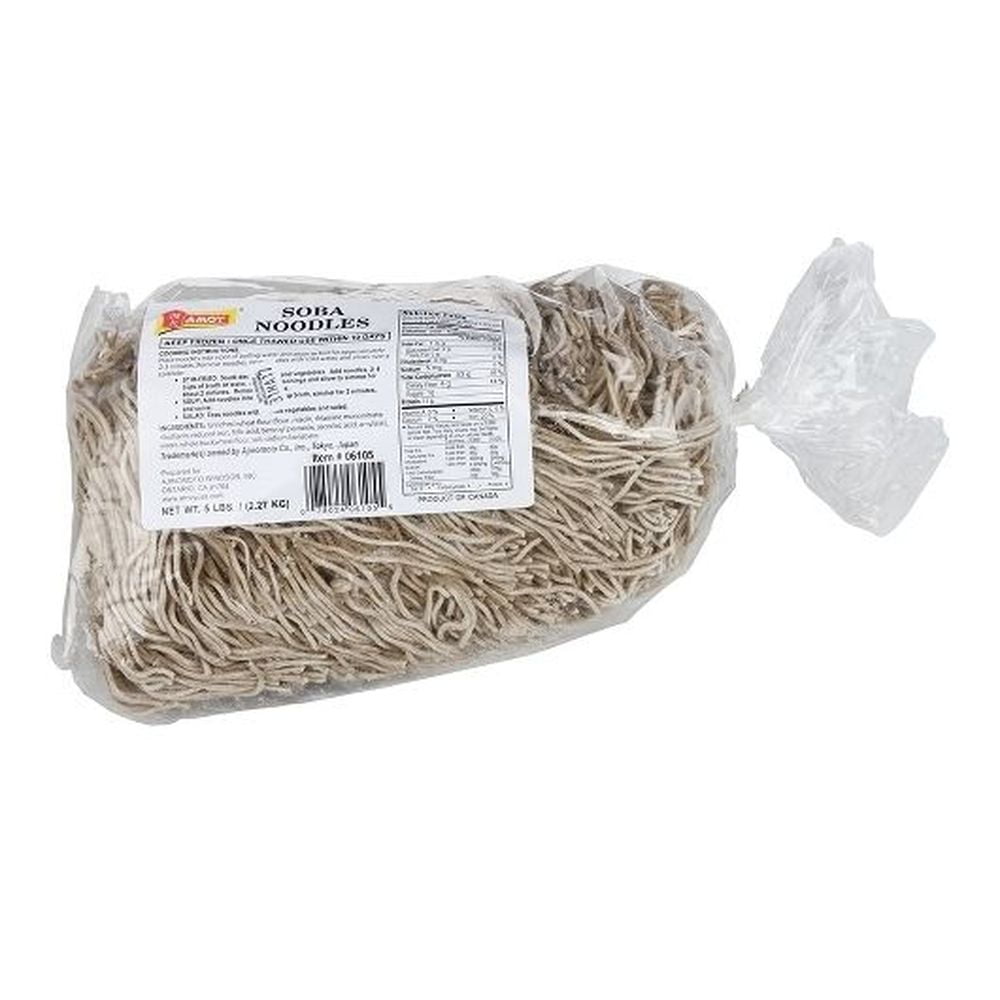 Amoy Soba Buckwheat Noodles, 5 Pound 4 per case.