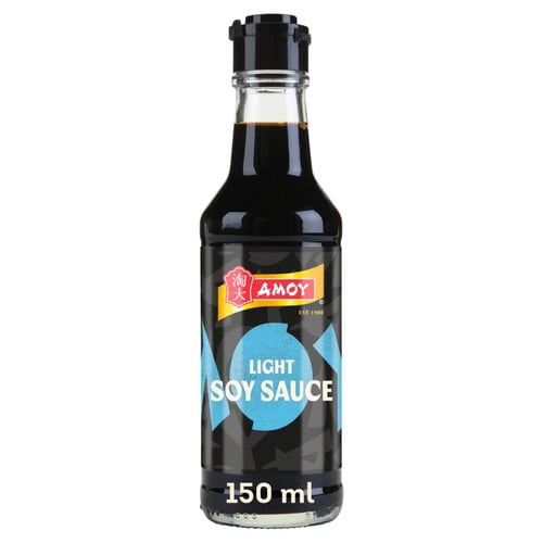 Amoy Soy Sauce Light 150ml, British Import (Pack of 2)