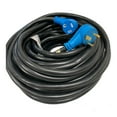 thumbnail image 1 of Amp Up Marine & RV Cords 33317 10 Gauge 75ft Black 1 Outlet RV Extension Cord, 1 of 5