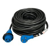 Amp Up Marine & RV Cords TT-30 L5-30 10 Gauge 75ft Heavy-duty 1 Outlet Adapter Extension Cord