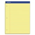 thumbnail image 1 of Ampad Double Sheets Pad, Legal/Wide, 8 1/2 x 11 3/4, Canary, 100 Sheets -TOP20243, 1 of 4