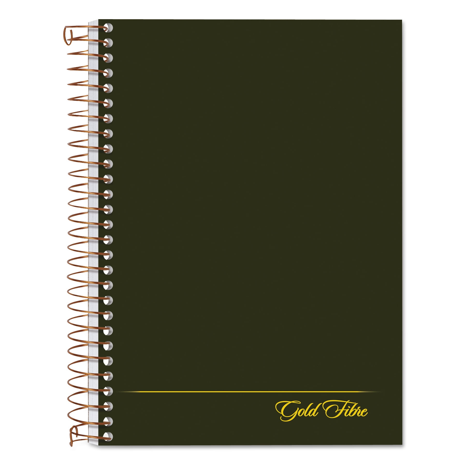 Gold Fibre Personal Notebooks, 1-Subject, Medium/College Rule, Classic Green Cover, (100) 7 x 5 Sheets Gold Fibre Personal Notebooks, 1-Subject, Medium/College Rule, Classic Green Cover, (100) 7 x 5 Sheets