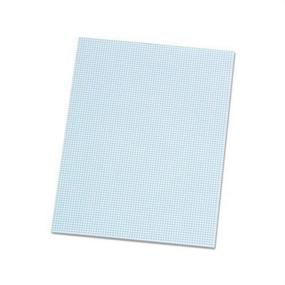 Ampad Quadrille Pads 5 Squares/Inch 8 1/2 x 11 White 50 Sheets 22002