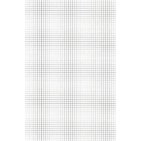 Ampad, TOP22037, Tabloid - size Quadrille Pad - Tabloid, 50 / Pad