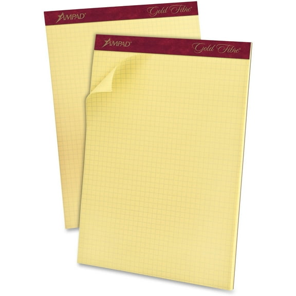 Ampad, TOP22143, Medium Weight Quadrille Pads - Letter, 50 / Pad
