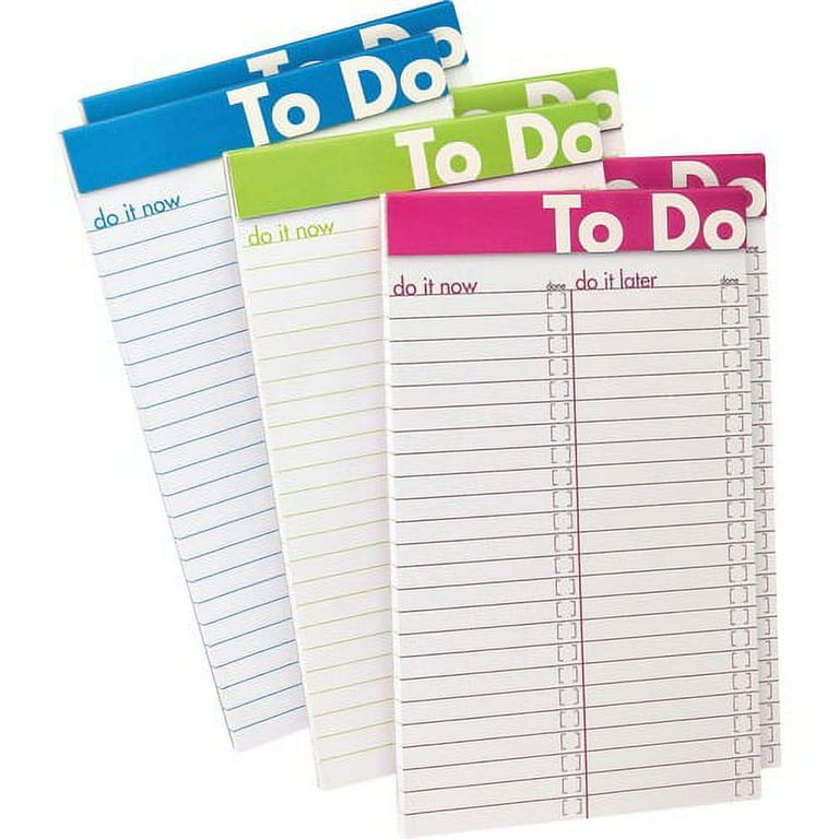 Ampad To Do List Notepad, Sold as 1 Package, 6 Each per Package Ampad To Do List Notepad, Sold as 1 Package, 6 Each per Package