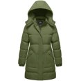 thumbnail image 1 of Ampake Women's Coat Winter Puffer Coat Waterproof Insulated Jacket Green L, 1 of 6