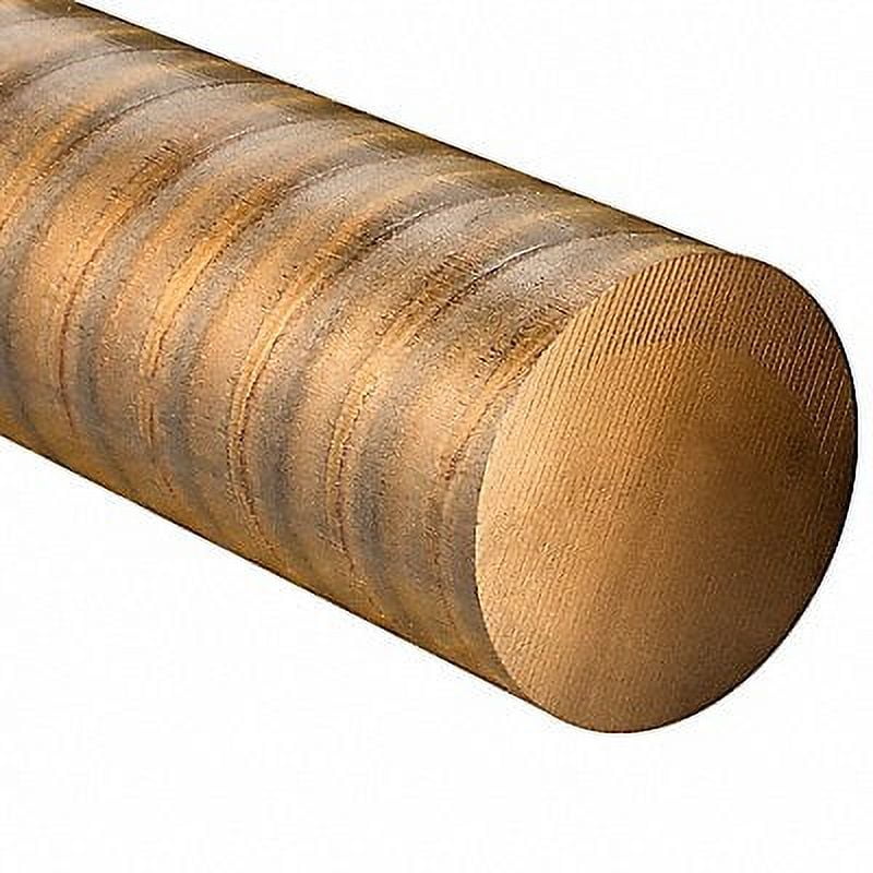 Ampco Metals Ampco 18 Bronze Rod,1 1/4 in O.D.,12in L 1810125012