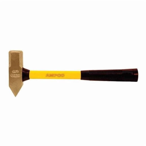 Ampco Safety Tools Cross Peen Hammer,Non-Spark,3-1/2 lb H-42FG