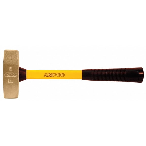 Ampco Dbl Face Engineers Hammer,Non-Spark,3 lb H-17FG