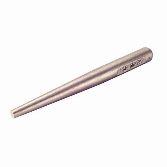 Ampco Safety Tools Drift Pin, Straight, 1/4x6, Nonsparking D-20