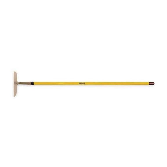 Ampco Safety Tools Garden/Mixing Hoe,6 x 4 In,55 In Handle H-100FG