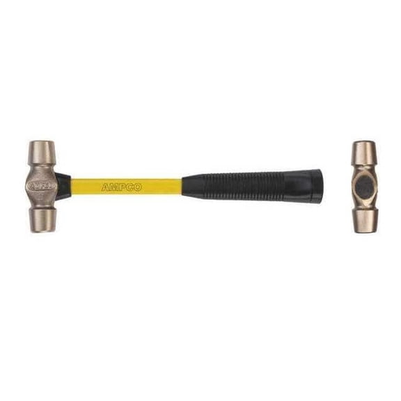 Ampco Safety Tools Machinist Hammer,1-1/2 lb.,11" L H-452FG