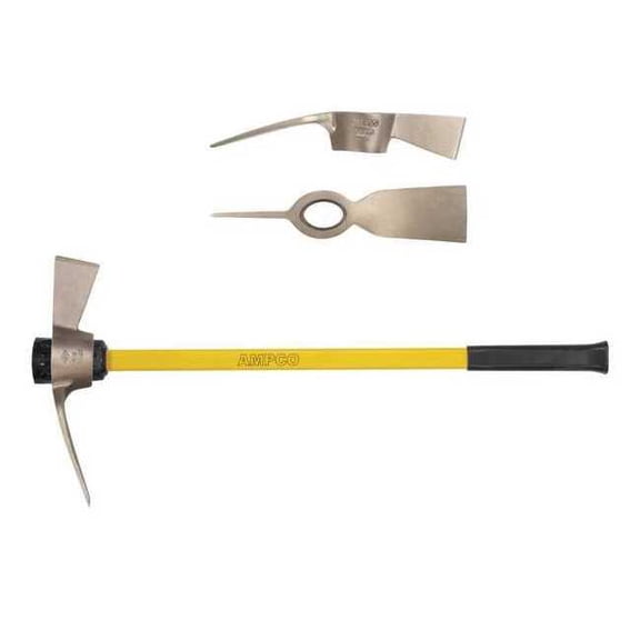 Ampco Safety Tools Mattock,Non-Spark,5.4 lb.,16-1/4 in L M-55FG