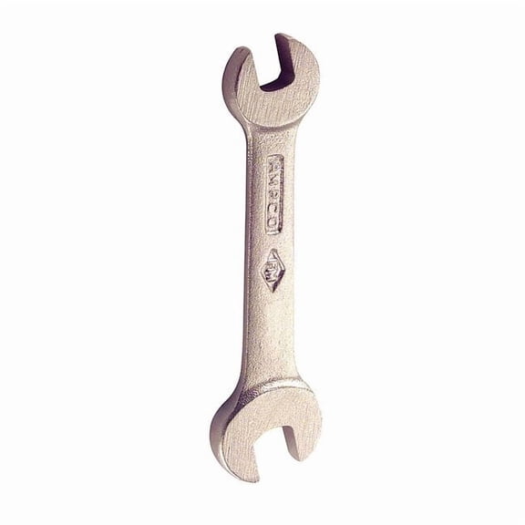 Ampco Safety Tools Nonsparking Open End Wrench,1x1-1/8 in. WO-1X1-1/8