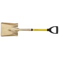 thumbnail image 1 of Ampco Safety Tools S-84FG Square Point Shovel, Non-Sparking, Non-Magnetic, Corrosion Resistant, D-Grip, 37" OAL, 1 of 2