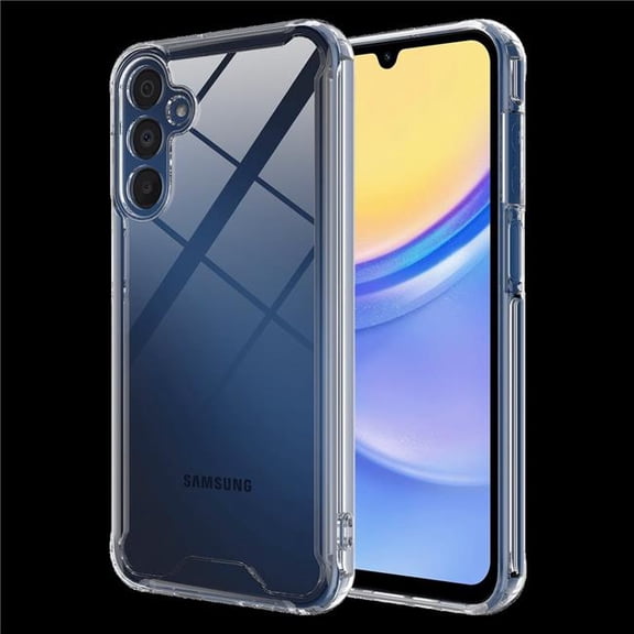 Ampd AA-A255G-TPUACRYLIC-CLR TPU & Acrylic Crystal Case for Samsung Galaxy A25 5G - Clear