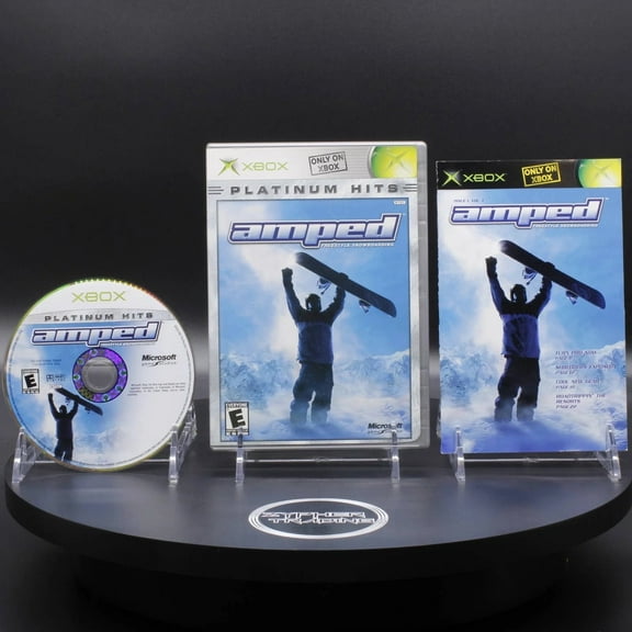 Restored Amped: Snowboarding Microsoft Xbox Platinum Hits