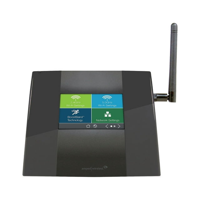 Amped Wireless High Power Touch Screen Wi-Fi Range Extender, TAP-EX2
