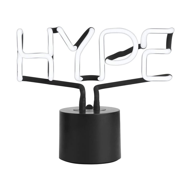 Ampedco | Amped Co Hype Real Neon Light Novelty Desk Lamp Large