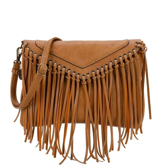 Ampere Creations Dallas Crossbody Bag - Light Brown