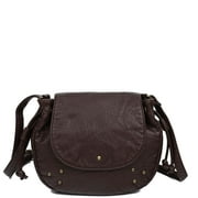 AMPERE CREATIONS Jenni Crossbody Bag - Chocolate Brown