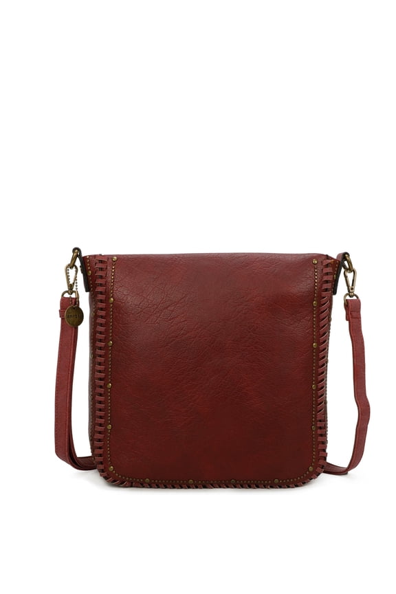 Shelby Crossbody Bag - Burgundy