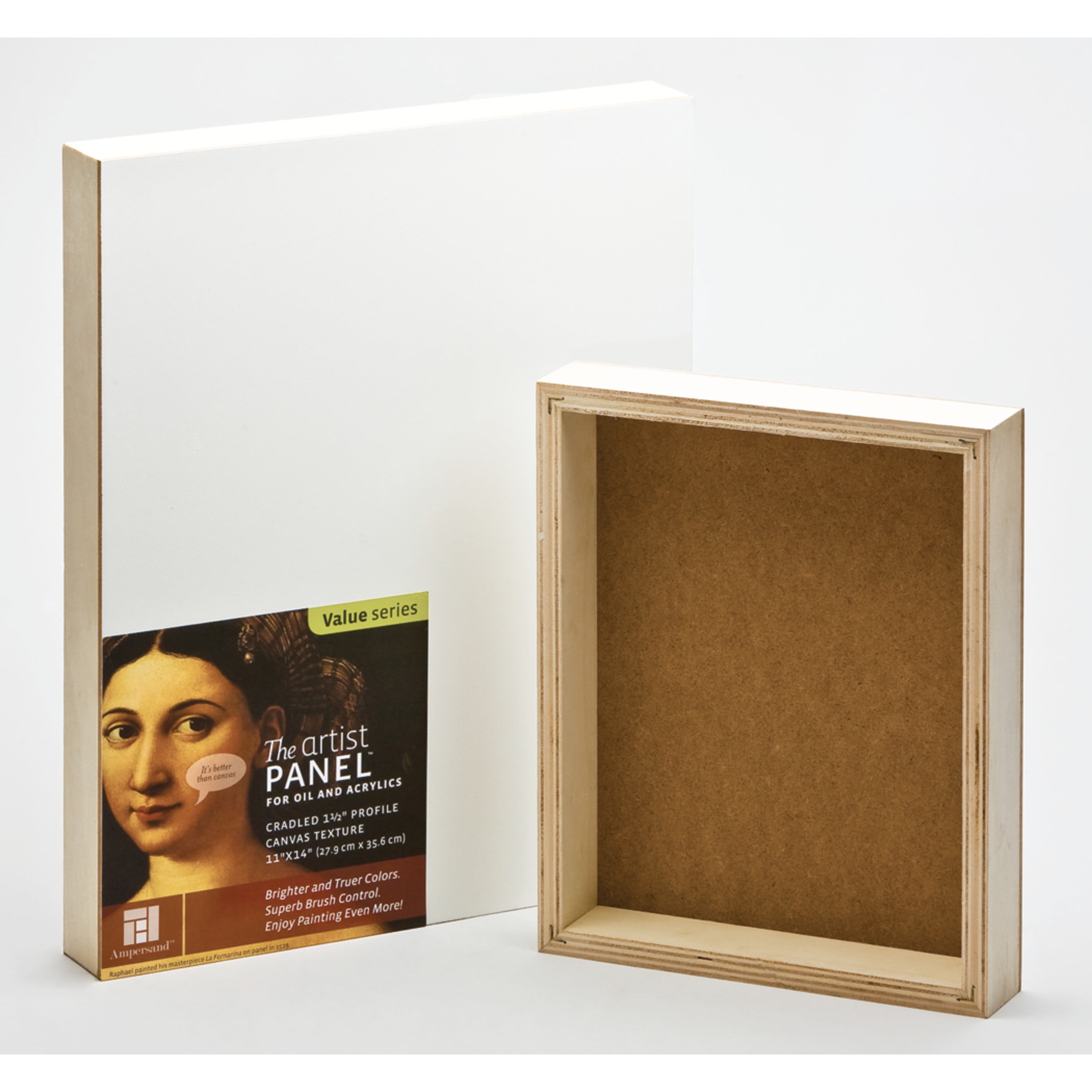 US Art Supply 12 X 12 inch Professional Artist Quality Acid Free Canvas  Panel Boards for Painting 12-Pack (1 Full Case of 12 Single Canvas Board