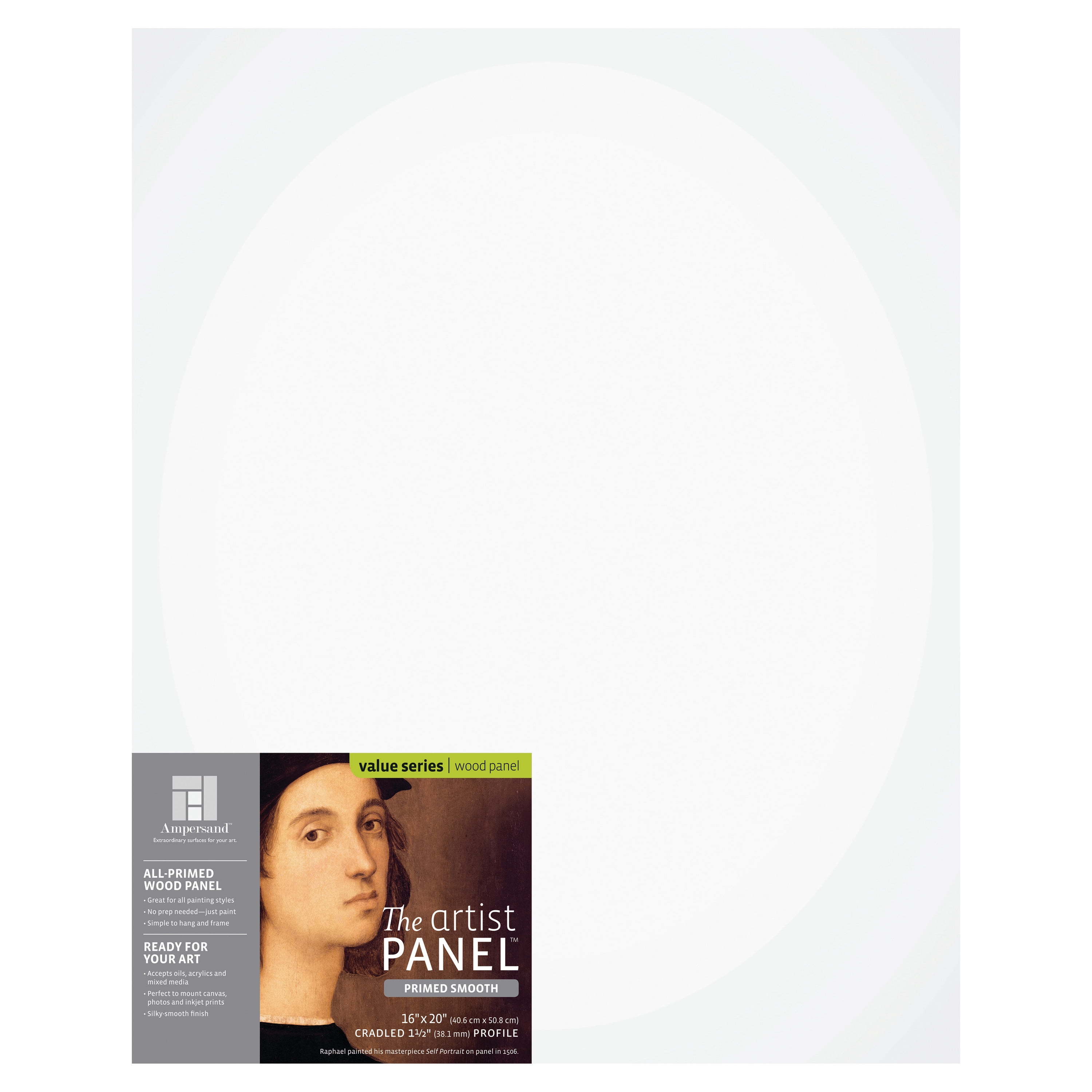 Uxcell Paint Linen Canvases for Painting, 2 Pack 20x16 Inch Square Wood  Frame Stretched Blank Art Board Panels White