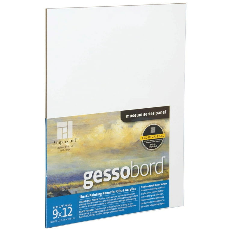 Ampersand Gessobord 4 Pack 6 x 6 Flat 1/8