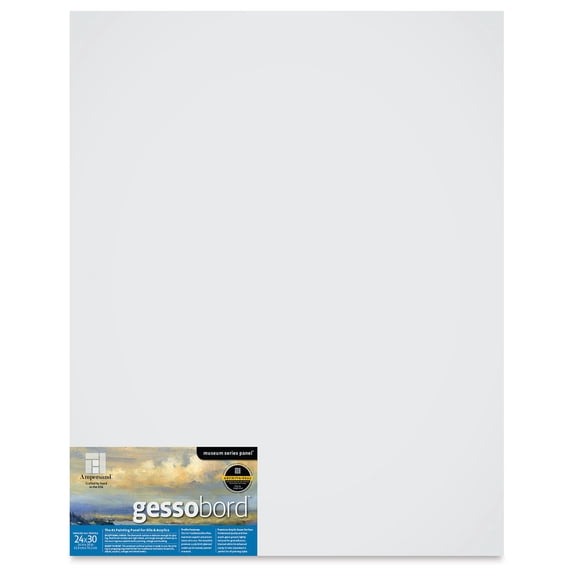 Ampersand Gessobord - 24" x 30", 1-1/2" Cradled