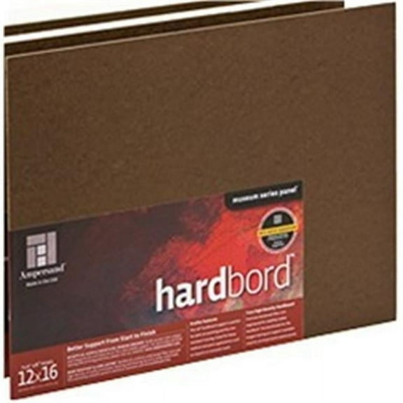 Ampersand  Hardbord Panel - 12 X 12 In.