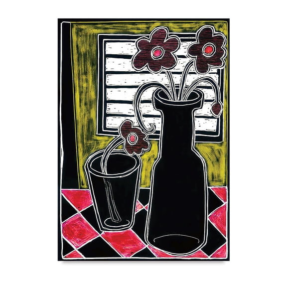 Ampersand Scratchbord Step-by-Step Project Kit - 5" x 7", Happy Buds