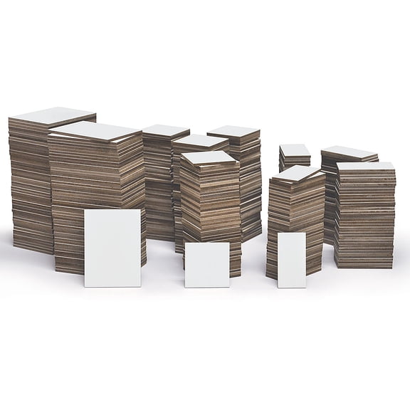 Ampersand Clayboard Art Tiles - Assorted Sizes, 10 lb Box