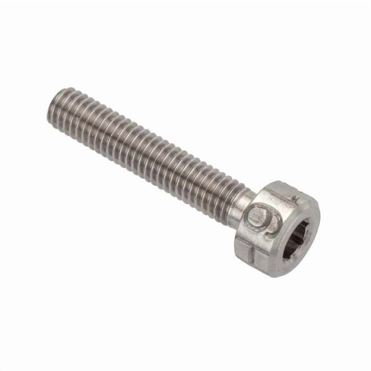 M3-0.50 Socket Head Cap Screw, Socket, Plain 316 Stainless Steel, 16 mm Length ZSS616M3X16