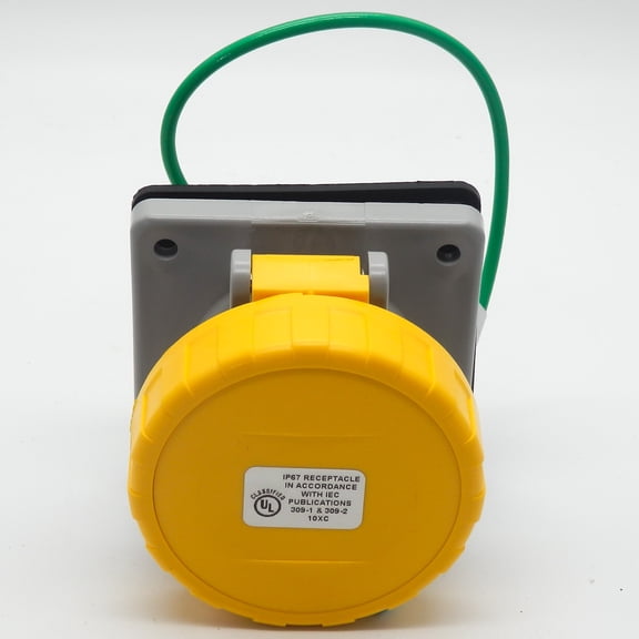 Amphenol A309320R4W 2P+E / 3W - 20A 125V Amphe-309 Receptacle Connector