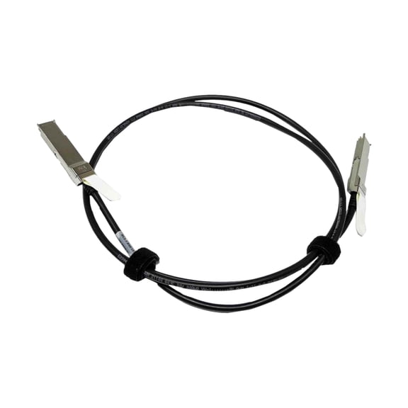 Amphenol FCI 10093084-2020HFLF 40GE-DAC - QSFP+ to QSFP 2M Transceiver,Silver